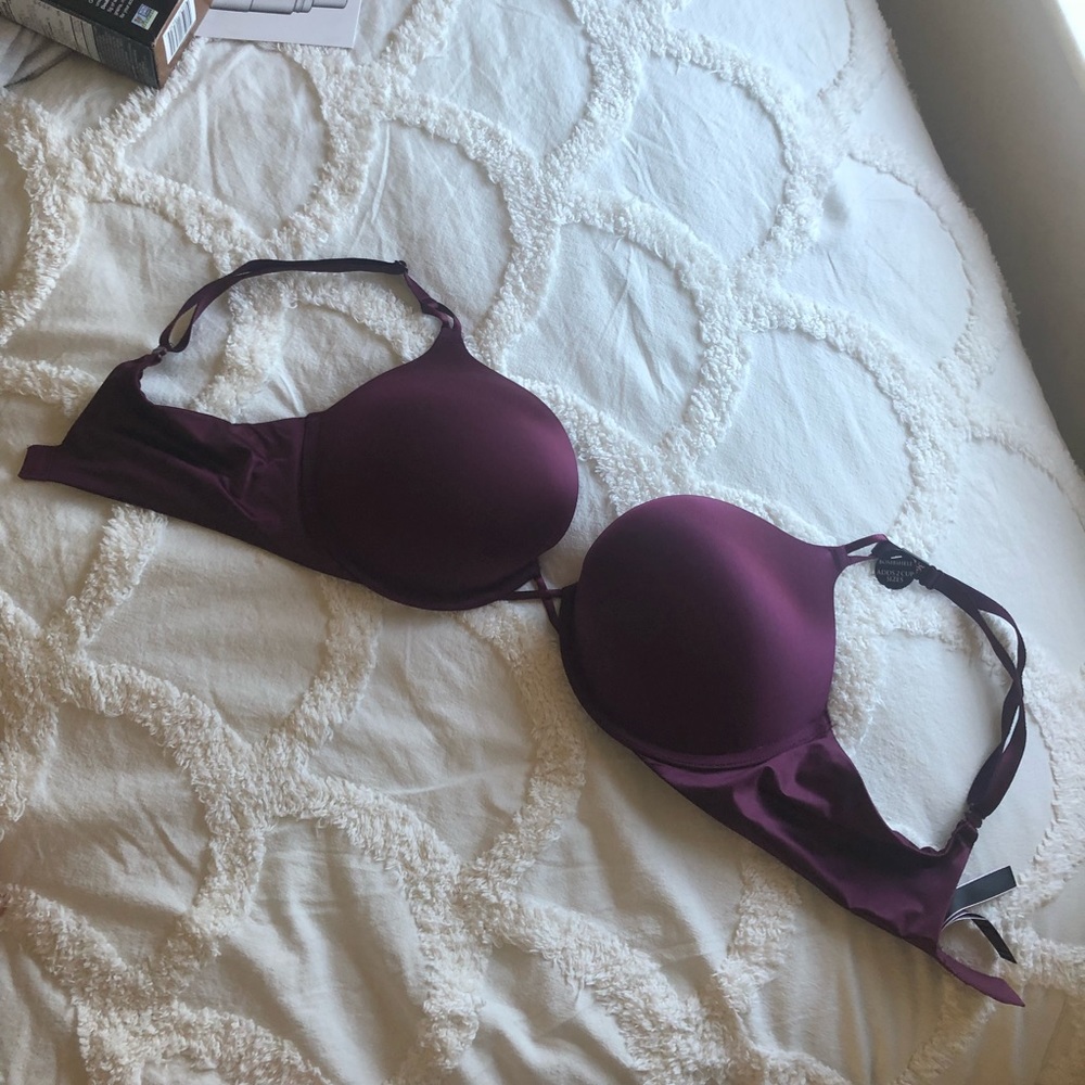 Maroon Push Up Bra